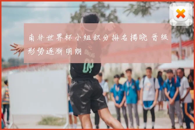 南非世界杯小组积分排名揭晓 晋级形势逐渐明朗